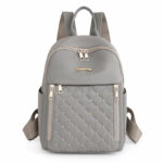 Mochila antirrobo gris